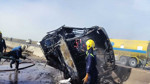 Irak'ta Katliam Gibi Kazada 21 Kişi Öldü