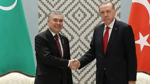 Erdoğan, Türkmenistan Millî Lideri Berdimuhamedov ile Görüştü
