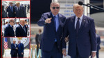 Trump Erdoğan tarafından Ankara'da karşılandı