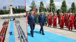 NATO Zirvesi'nde yeniçeri karşılaması ilgi gördü