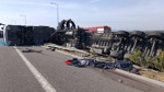 Manisa'da Otobüs ile TIR Çarpıştı! Çok Sayıda Ölü ve Yaralı Var