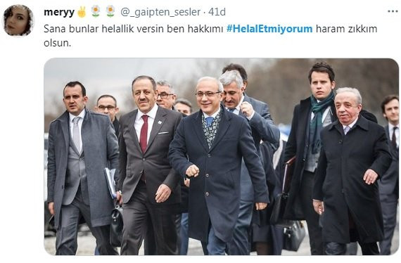 Erdoğan 'helallik' istedi, sosyal medya ayağa kalktı: #HelalEtmiyorum