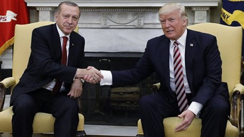 Erdoğan - Pence görüşmesi sonrası Trump'tan ilk tweet: Teşekkürler Erdoğan