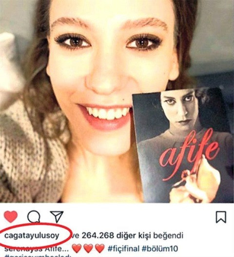 Çağatay Ulusoy Serenay Sarıkaya’yı.. - Resim : 1