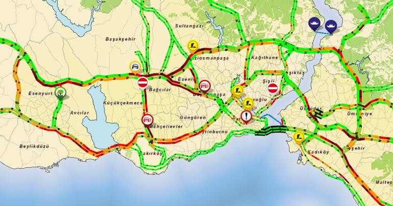 Son dakika... İstanbul'da trafiği kilitleyen kaza! - Resim : 1