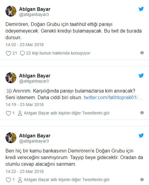 Tartışma yaratacak iddia: Demirören krediyi bulamayacak - Resim : 1