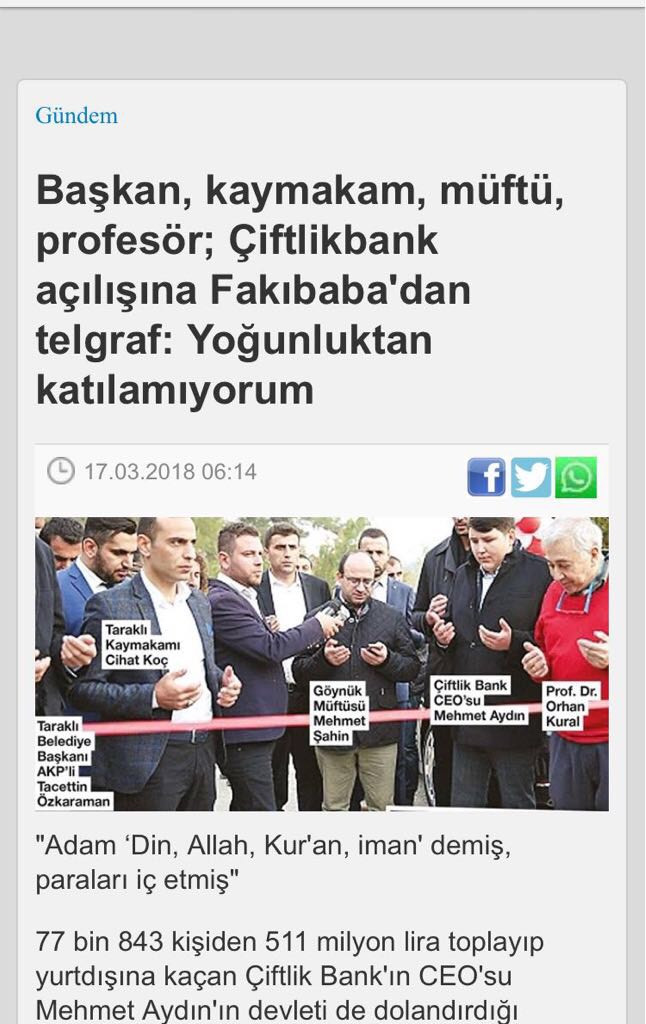 Savcıdan skandal ÇİFTLİKBANK kararı - Resim : 2