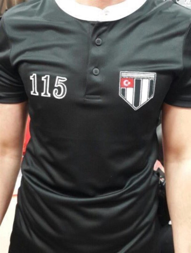 Beşiktaş'ın 115. yıl forması ifşa oldu - Resim : 1