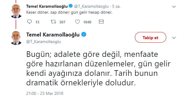 Karamollaoğlu’ndan hükümete sert çıkış - Resim : 2