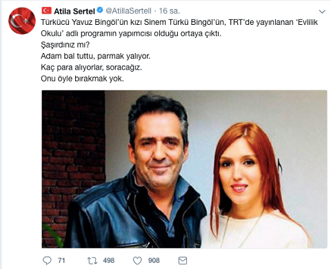 Yavuz Bingöl'ün kızı TRT'den ne kadar maaş alıyor? - Resim : 1