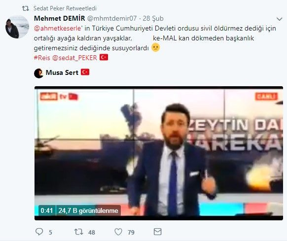 AKİT'in tehditçi spikerine Sedat Peker'den destek - Resim : 2