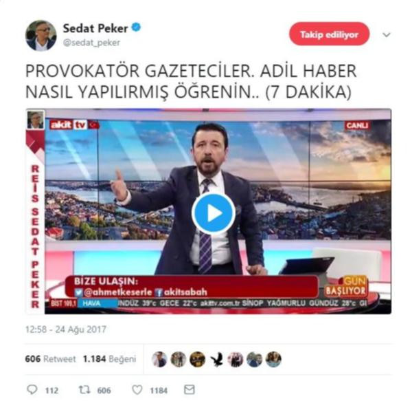 AKİT'in tehditçi spikerine Sedat Peker'den destek - Resim : 3