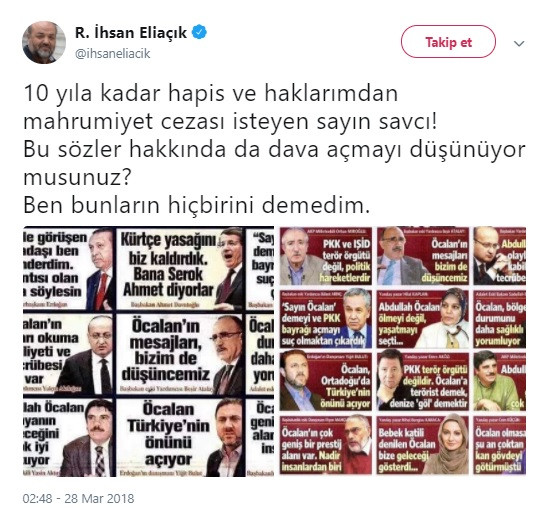 İhsan Eliaçık: Bu sözlere de dava açacak mısınız? - Resim : 1