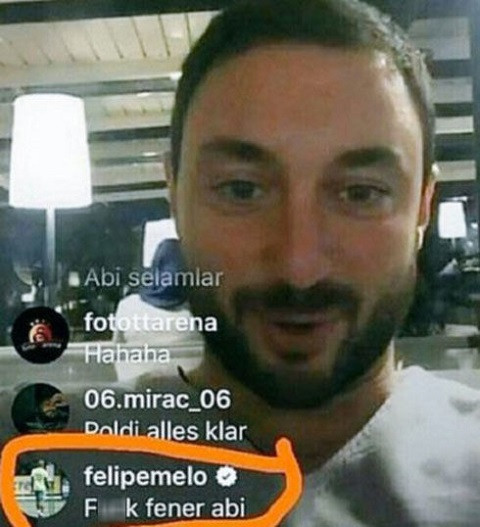 Felipe Melo'dan Fenerbahçe'ye yine küfür! - Resim : 1