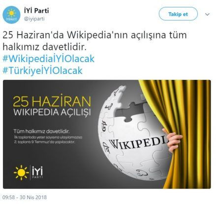 İYİ Parti'den Wikipedia hamlesi - Resim : 1