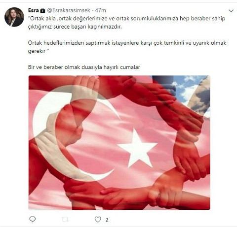 Mehmet Şimşek'in eşinden imalı tweetler - Resim : 1