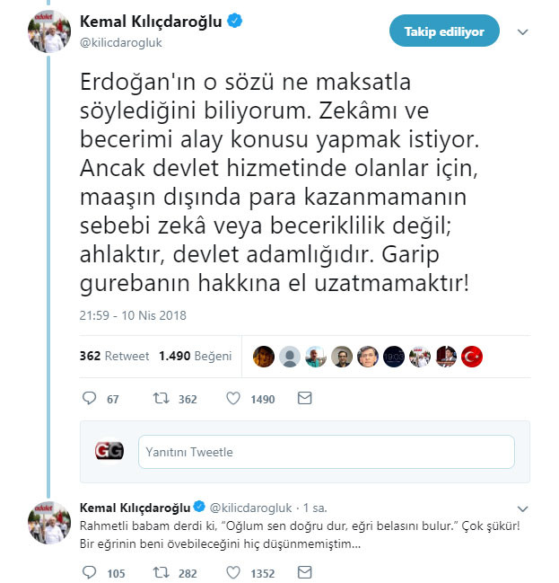 Kılıçdaroğlu: Sağ olsun Erdoğan beni övmüş! - Resim : 2