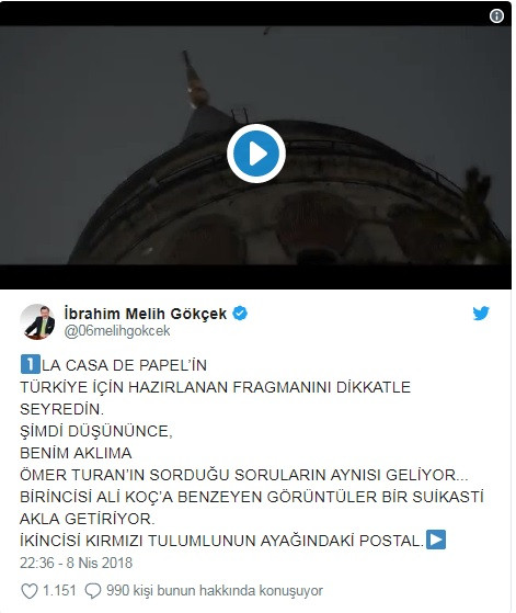 Gökçek'ten olay Gezi iddiası! - Resim : 1