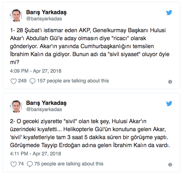 İşte Akar ve Kalın'ın Gül ziyaretinin perde arkası - Resim : 1