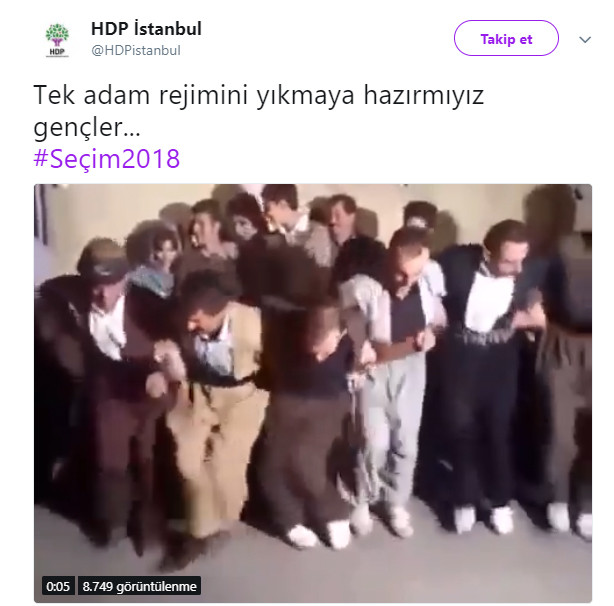 HDP'den halaylı erken seçim videosu - Resim : 1