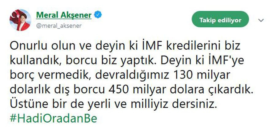 Akşener’den Erdoğan'a: O yüzden, haydi muhterem! - Resim : 2