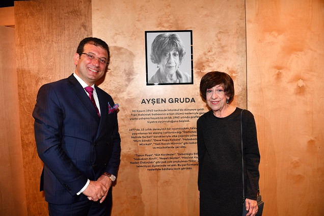 Şener Şen ve Ayşen Gruda'yı onurlandıran açılış - Resim : 2