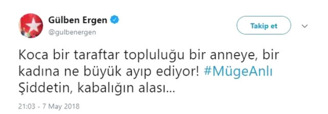 Gülben Ergen'den Beşiktaş taraftarına Müge Anlı tepkisi - Resim : 2