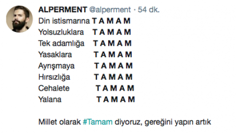 Erdoğan'a 'TAMAM' yanıtı: Yüz binlerce... - Resim : 6