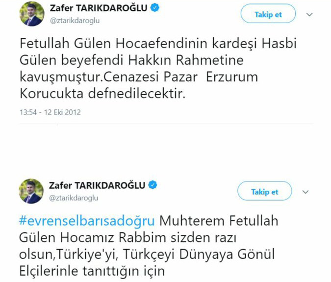 AKP'li adaydan tartışma yaratan FETÖ tweetleri - Resim : 1