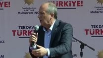 Muharrem İnce'den Erdoğan'a bomba gariban yanıtı