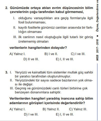 MEB'den evrim skandalı: 'Tamamen yanlış' - Resim : 1