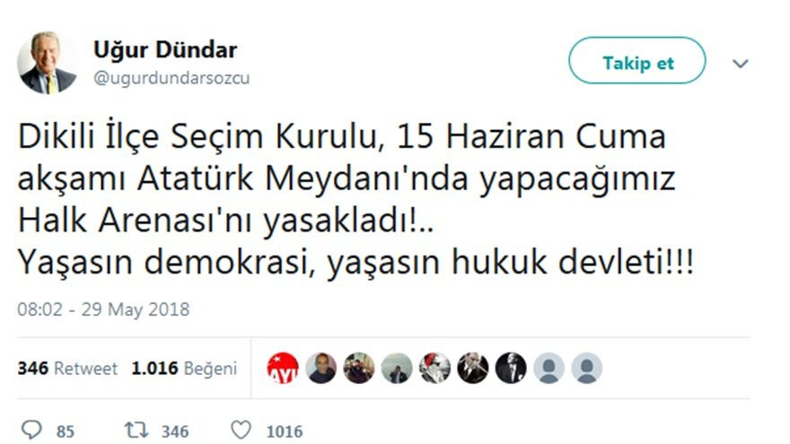 Halk Arenası’na yasak! - Resim : 1