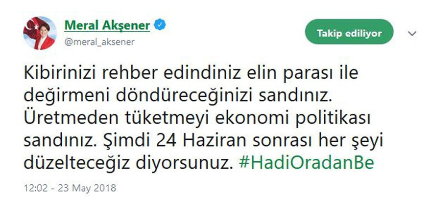 Akşener’den Erdoğan'a: O yüzden, haydi muhterem! - Resim : 3