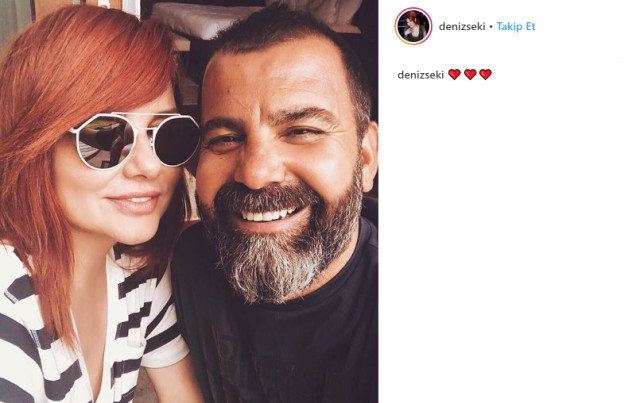 Deniz Seki, sevgilisiyle pozunu Instagram hesabından paylaştı - Resim : 1