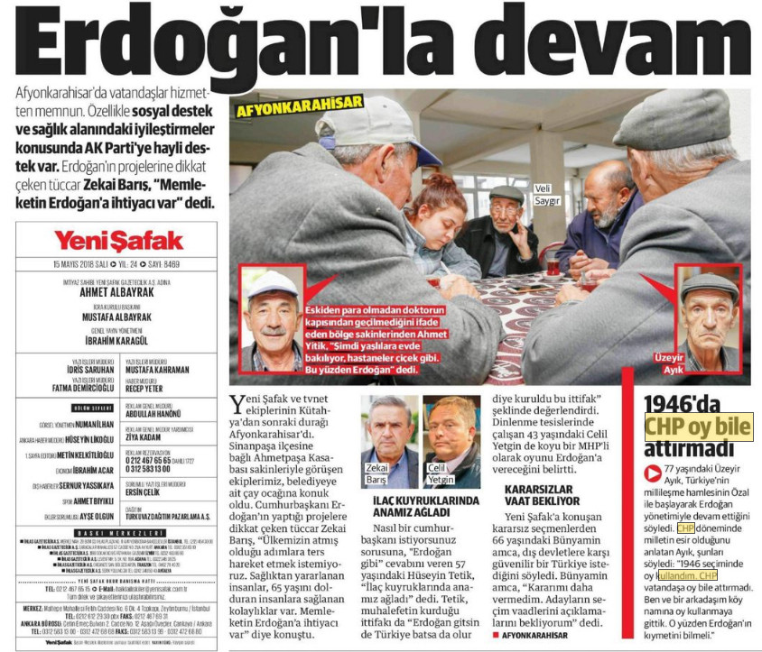 Yeni Şafak'tan beyin yakan CHP haberi - Resim : 1