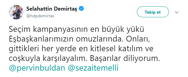 HDP'nin adayını açıklamasından önce Demirtaş'tan seçim mesajı - Resim : 2