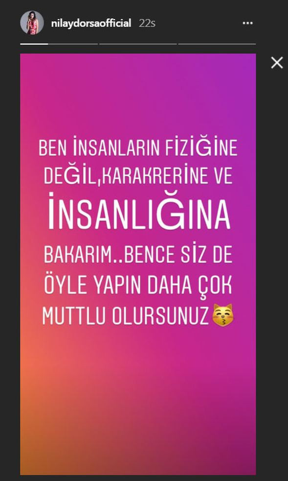 Nilay Dorsa sevgilisi hakkında yapılan yorumlara çok kızdı! - Resim : 2