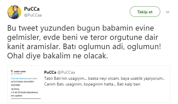 'Batı’nın uşağıyım' dedi, polis evini bastı - Resim : 1