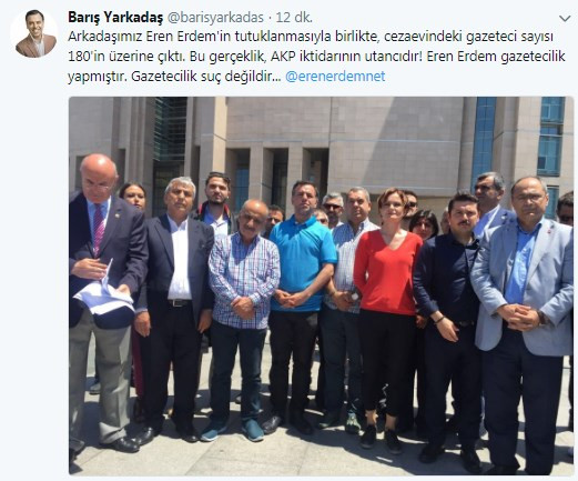 Eren Erdem'in tutuklanmasına CHP'lilerden tepki - Resim : 3