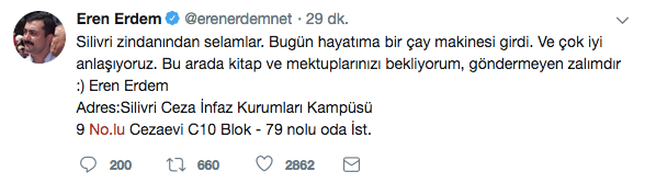 Eren Erdem'den mesaj var! - Resim : 2