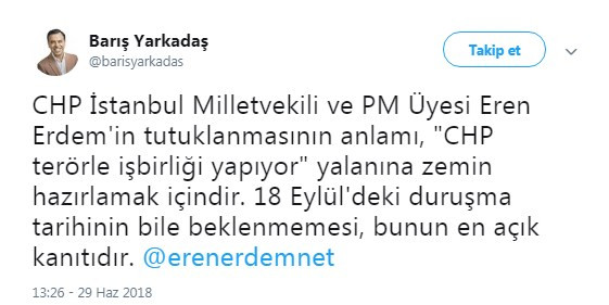 Eren Erdem'in tutuklanmasına CHP'lilerden tepki - Resim : 2