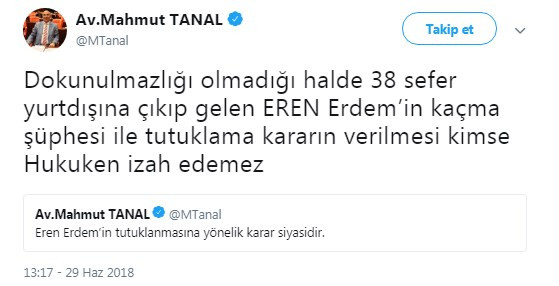 Eren Erdem'in tutuklanmasına CHP'lilerden tepki - Resim : 4