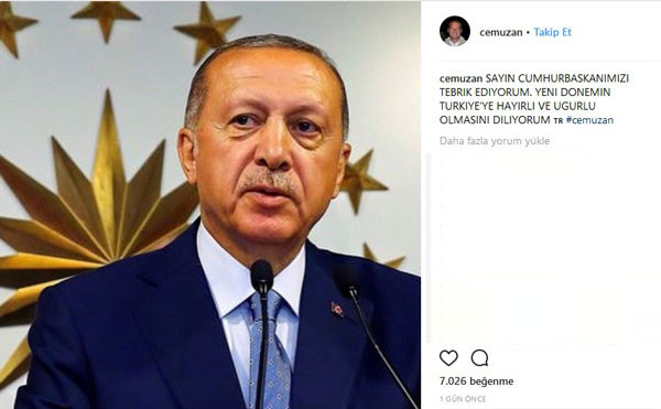 Cem Uzan'dan Erdoğan mesajı - Resim : 1