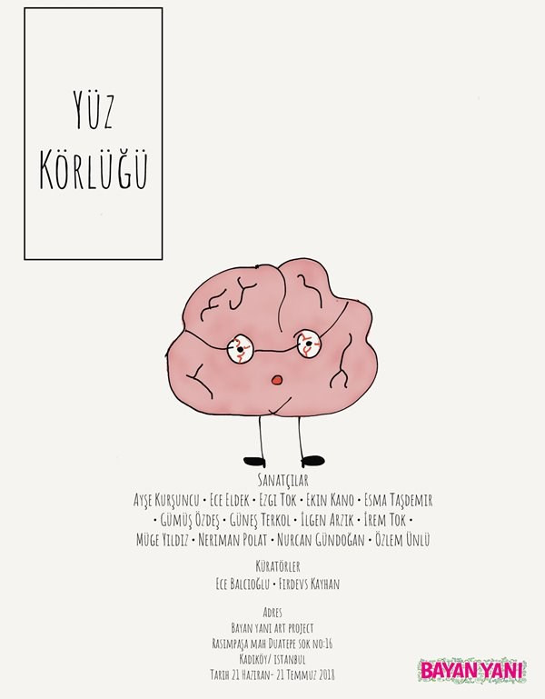 12 kadın sanatçıdan sergi: Yüz Körlüğü - Resim : 1