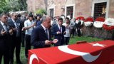 İnce, Şehit Uzman Çavuş Demir'in cenaze törenine katıldı