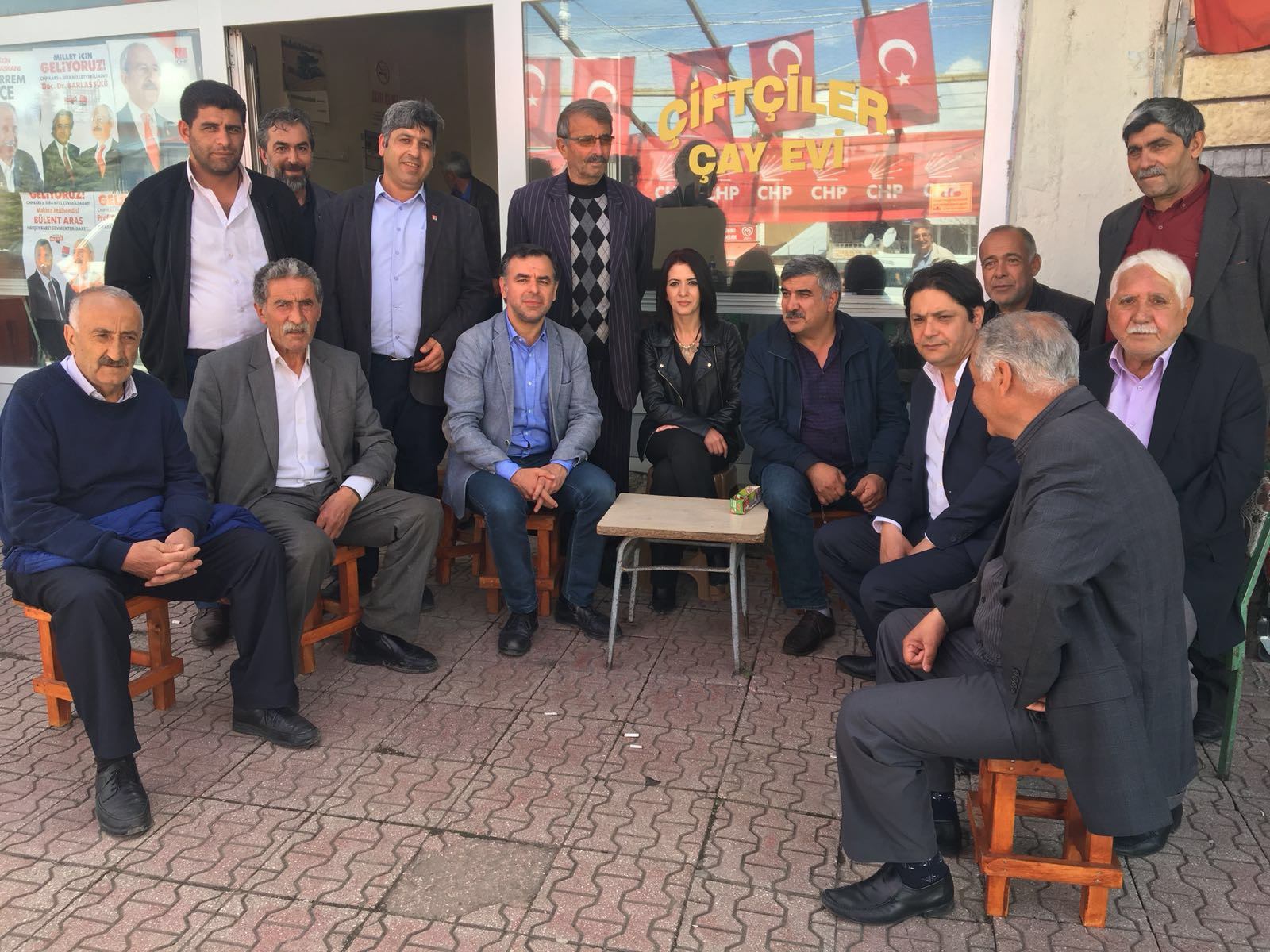 Kars'ta CHP'liler Muharrem İnce için çalışma yaptı - Resim : 2