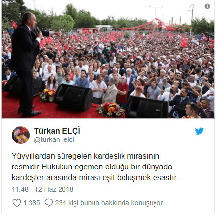 Türkan Elçi'den Muharrem İnce paylaşımı - Resim : 1