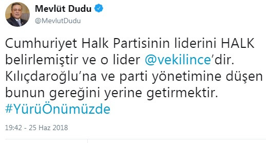 CHP PM üyesi Mevlüt Dudu'dan istifa çağrısı - Resim : 1