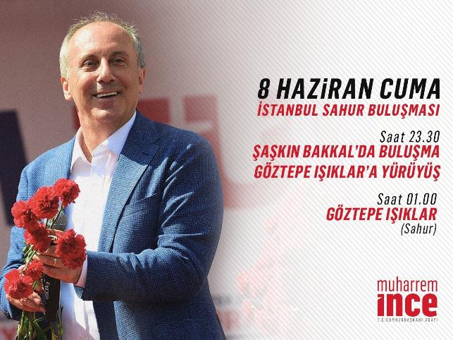 İnce'den İstanbullulara gece yarısı sürprizi - Resim : 1