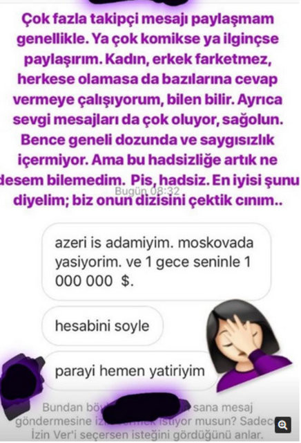 Özge Borak'a ahlaksız teklif: Böyle ifşa etti - Resim : 1